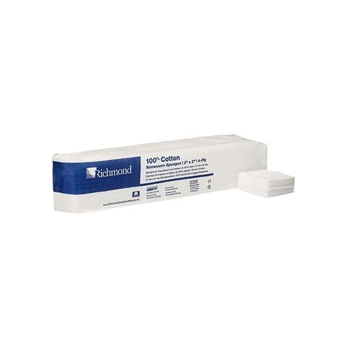 Richmond Dental 300631 100% Cotton Sponges Non-Woven Non-Sterile 2 Richmond Dental 300631 100% Cotton Sponges Non-Woven Non-Sterile 2